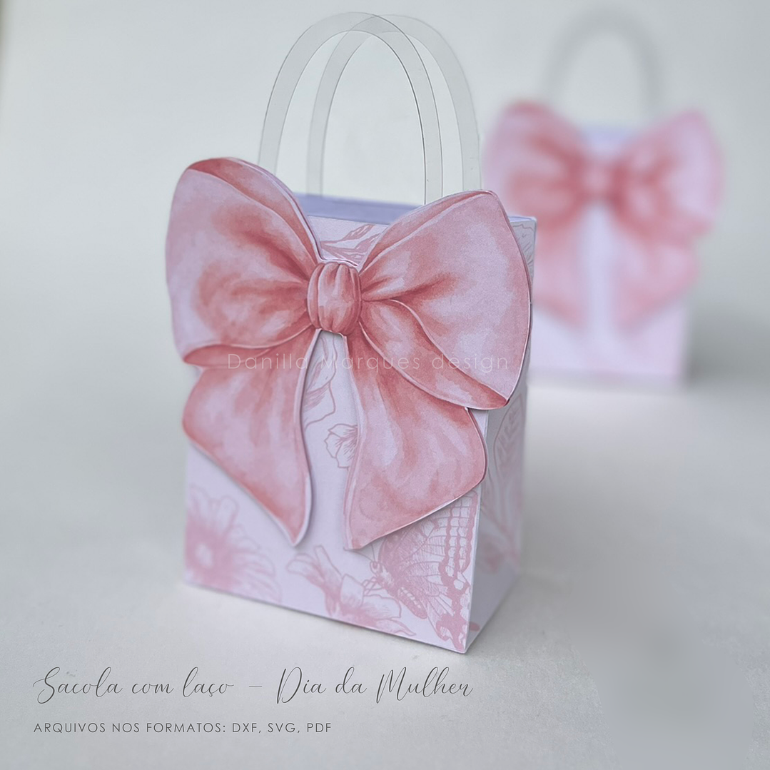 Arquivo Dia da Mulher Sacola com Laço  1