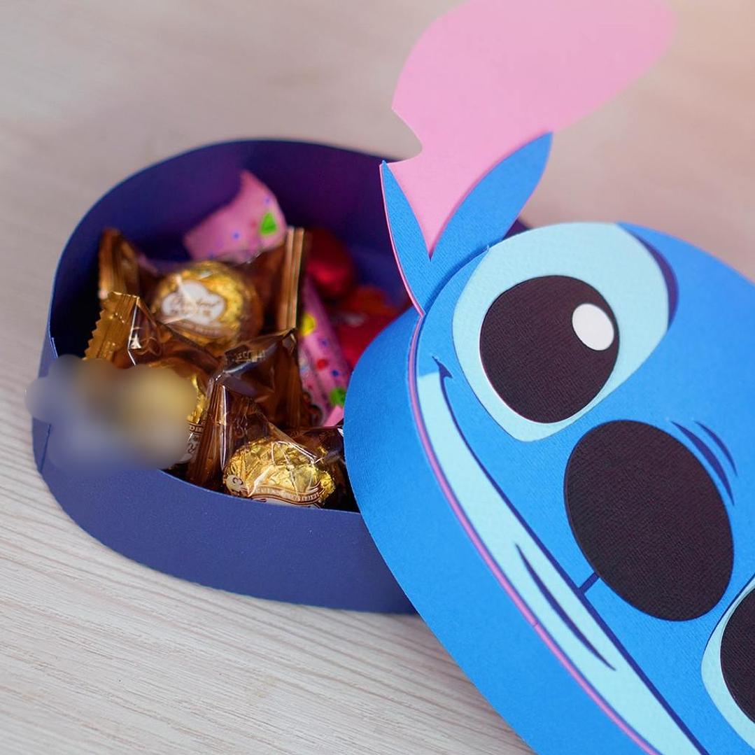 Arquivo de Corte Caixa Bombom Stitch  1