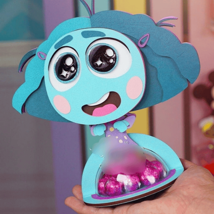 Arquivo de Corte Porta Guloseimas Divertidamente Inveja  1