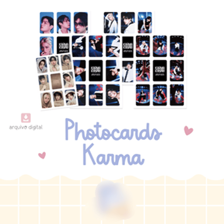 Arquivo Photocards Stay Karma  1