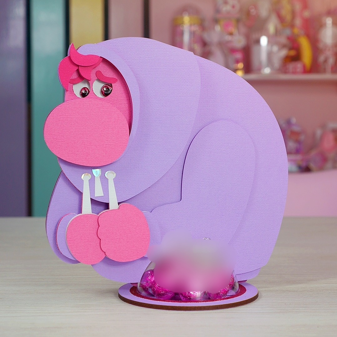 Arquivo de Corte Porta Guloseimas Divertidamente Vergonha  1