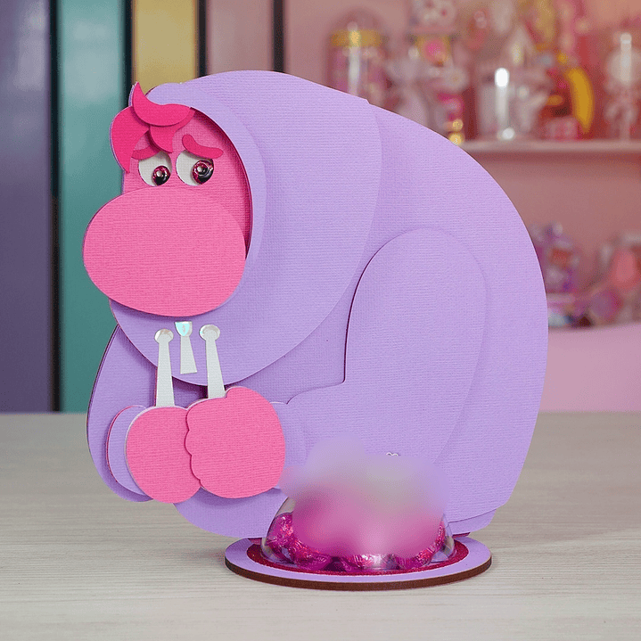 Arquivo de Corte Porta Guloseimas Divertidamente Vergonha  1