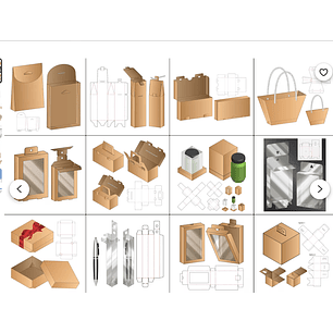 Arquivo Combo Moldes Caixas de Acessários 