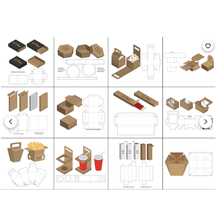 Arquivo de Corte Caixas de Embalagens 3