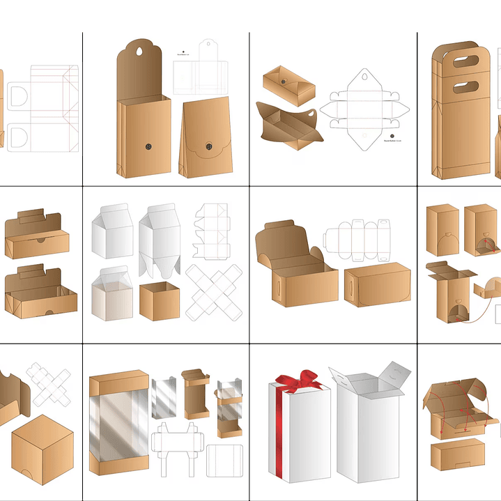 Arquivo de Corte Caixa Embalagens 1 1