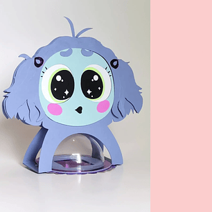 Arquivo de Corte Porta Bola Acrilica Divertidamente 