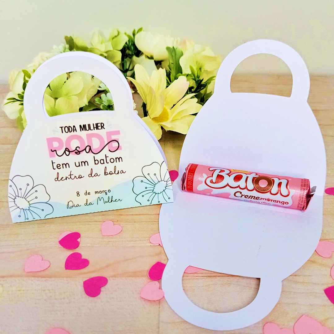 Arquivo dia da mulher bolsinha porta bombom 1