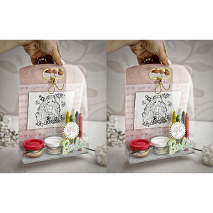 Arquivo de Corte Bolsa kit Creativo Barbie