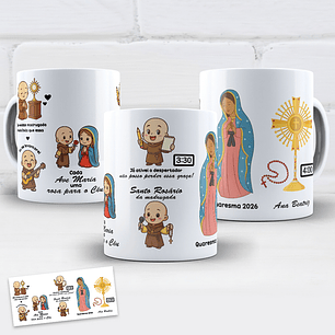 Arquivo Caneca Frei Gilson Santo Rosario da Madrugada