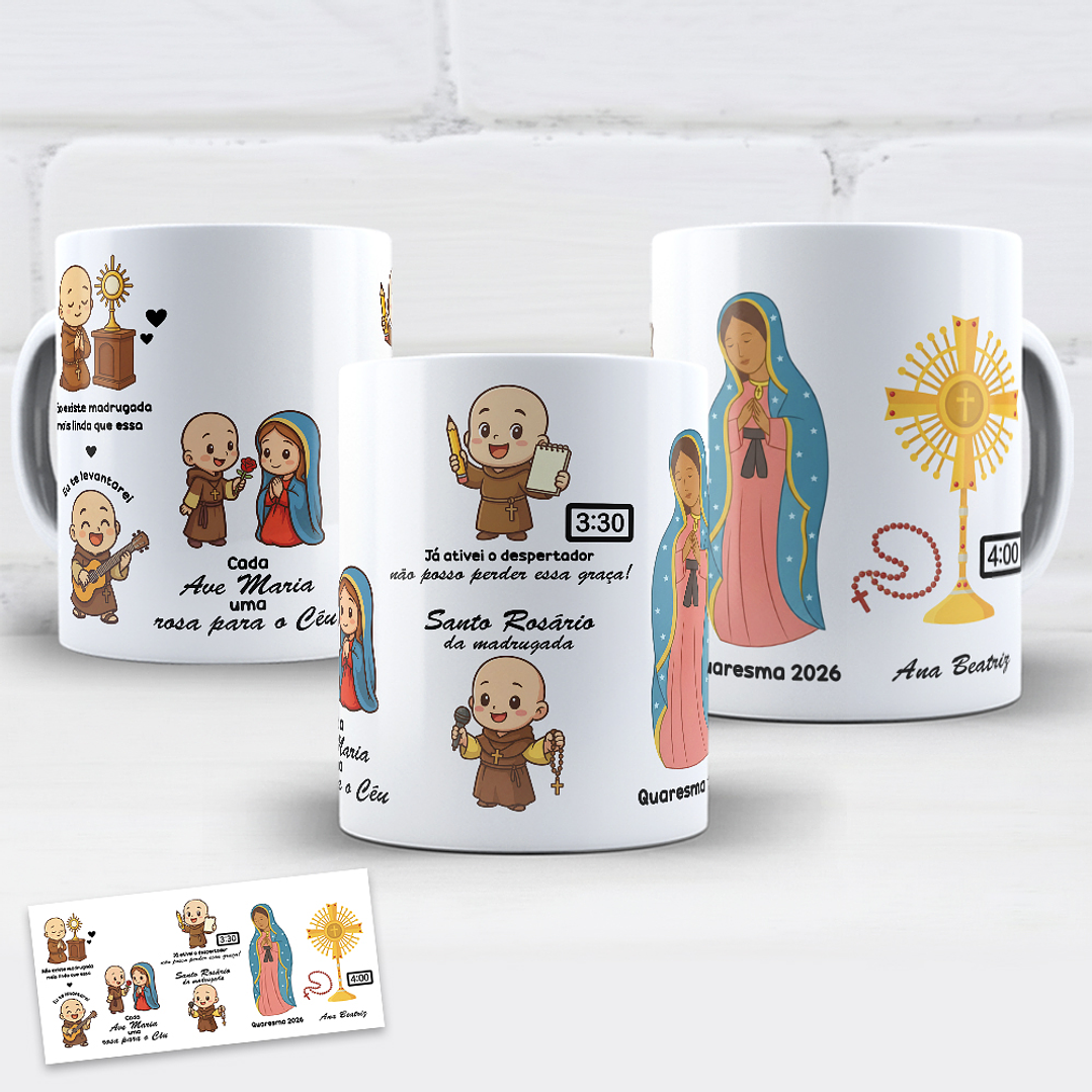 Arquivo Caneca Frei Gilson Santo Rosario da Madrugada 1