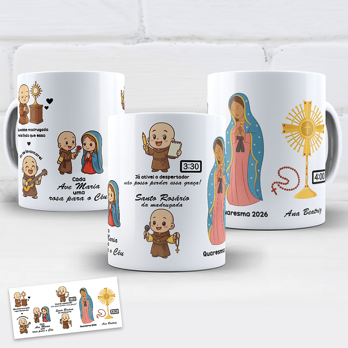Arquivo Caneca Frei Gilson Santo Rosario da Madrugada 1