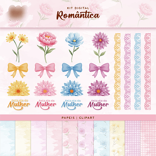 Kit Digital Dia da Mulher 
