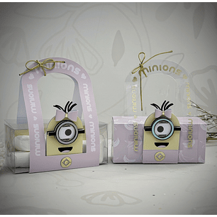 Arquivo de Corte Caixa Cenário Circular Minions