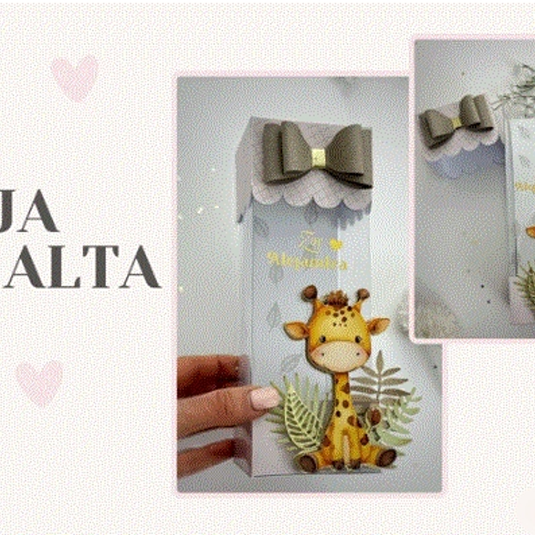 Arquivo de Corte Caixa Cubo Alta 1