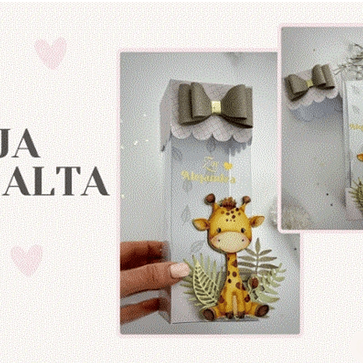 Arquivo de Corte Caixa Cubo Alta 1