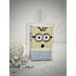 Arquivo de Corte Caixa Dupla Minions