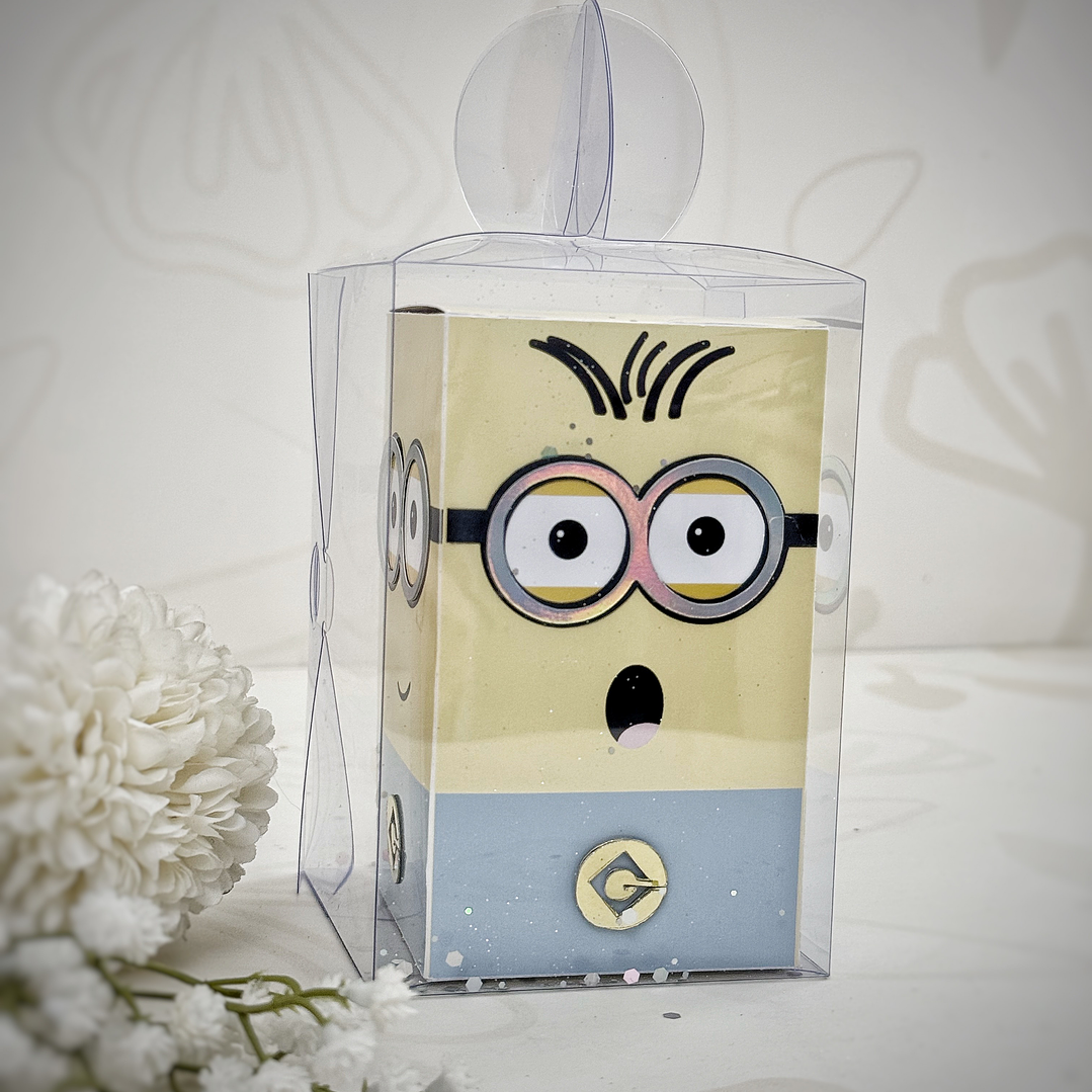 Arquivo de Corte Caixa Dupla Minions 1