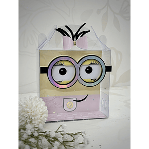 Arquivo de Corte Caixa Lancheira Alta Minions