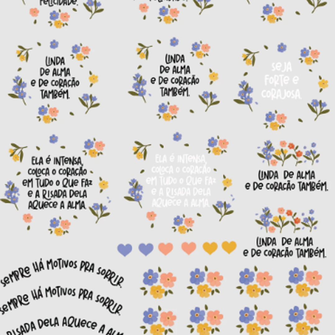 Arquivo Dia da Mulher Sublimação para DTF UV em A4 1