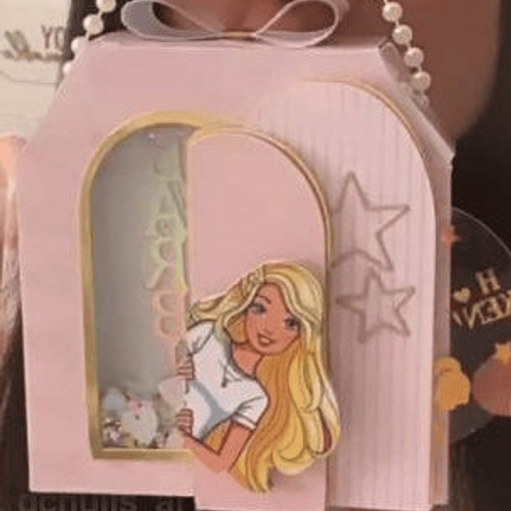 Arquivo de Corte Caixa Barbie 1