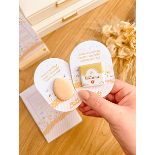 Arquivo Dia da Mulher Card Oval La Creme