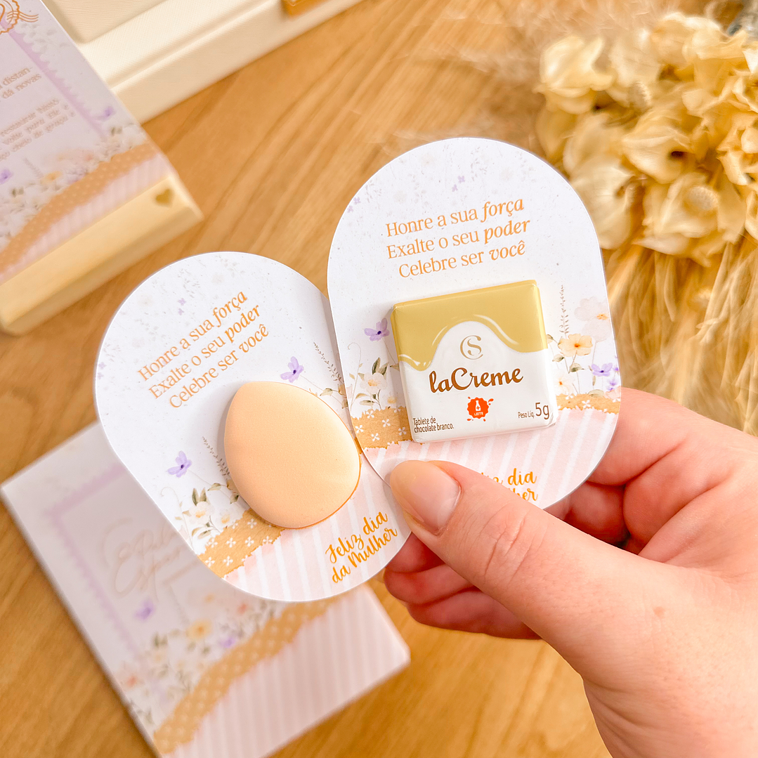 Arquivo Dia da Mulher Card Oval La Creme 1