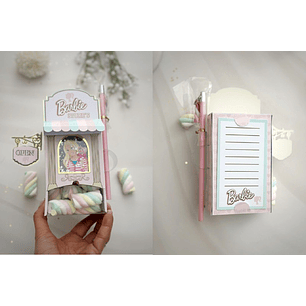 Arquivo de Corte Caixa Dispensador Barbie