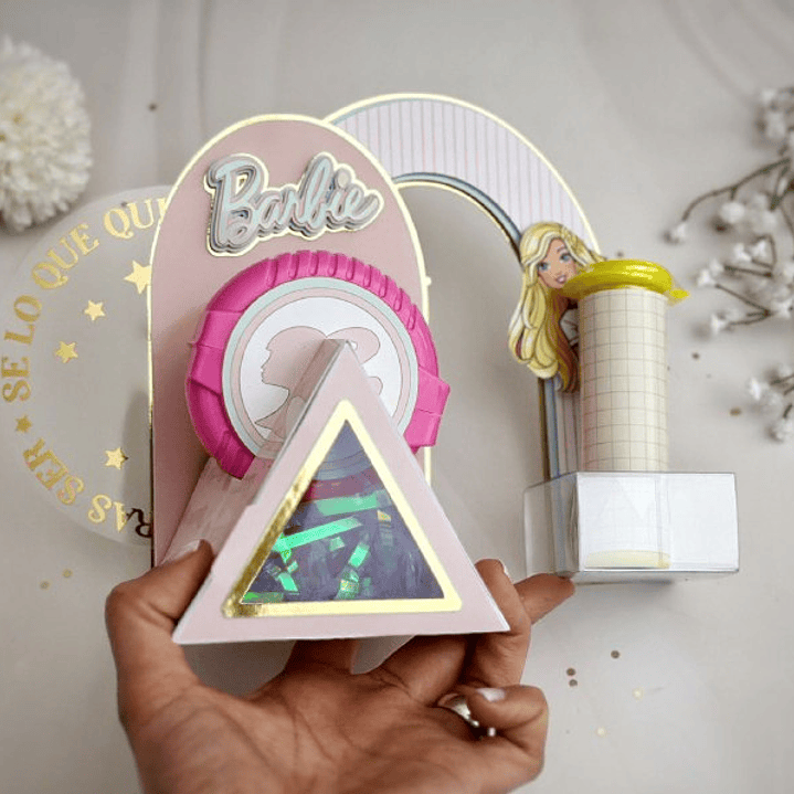 Arquivo de Corte Caixa Multidoces Barbie  1