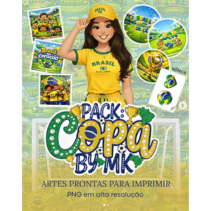 Kit Digital Copa do Mundo Brasil 2026 