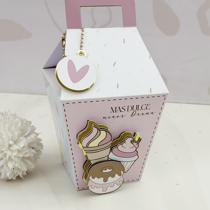 Arquivo de Corte Caixa Bolo e Doces  1