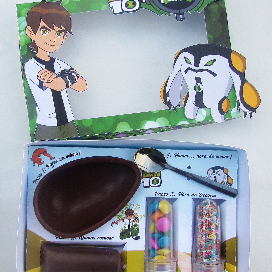 Arquivo Mini Confeiteiro Ben 10 1