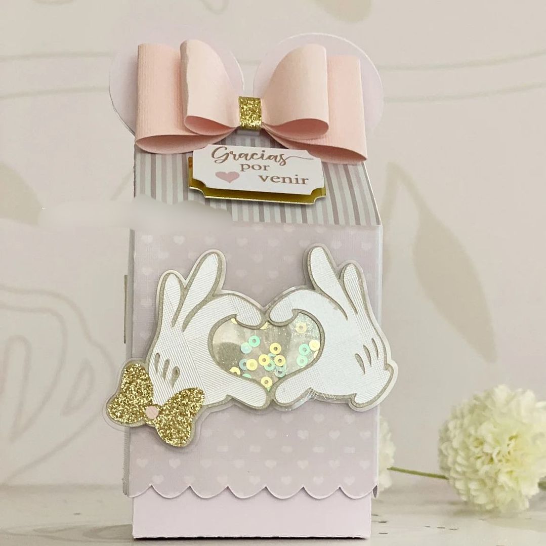 Arquivo de Corte Caixa Minnie  1