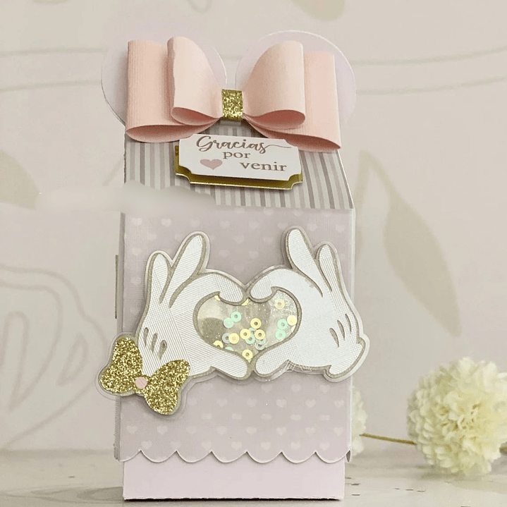 Arquivo de Corte Caixa Minnie  1