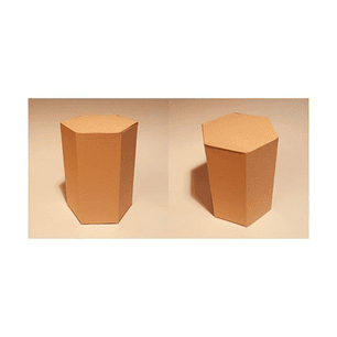 Arquivo de Corte Caixa Hexagono 