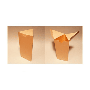 Arquivo de Corte Caixa Triangulo Alta 