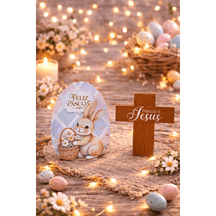 Arquivo Páscoa Cristã Porta Bis Unitário