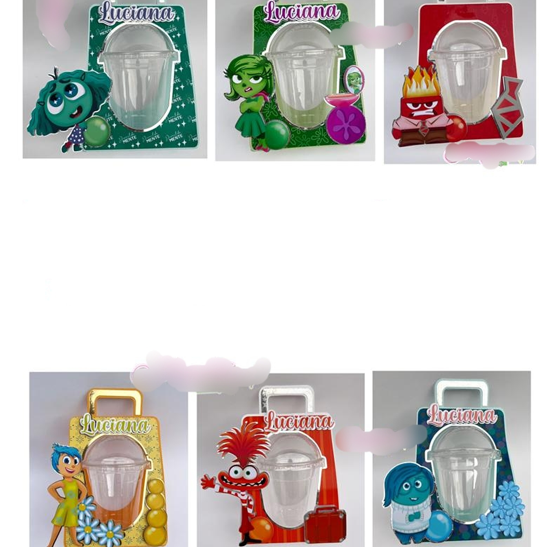 Arquivo de Corte Porta Copo Divertidamente  1