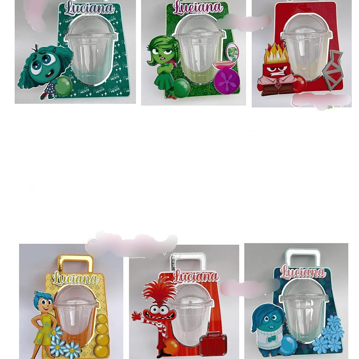 Arquivo de Corte Porta Copo Divertidamente  1