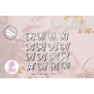 Arquivo de Corte Borboletas 