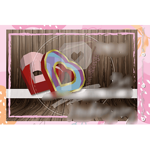 Arquivo de Corte Caixa Coração Visor 