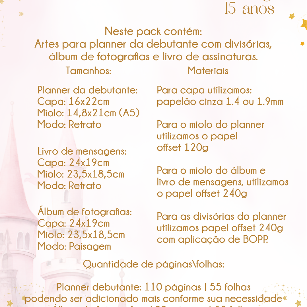 Arquivo Combo 15 anos Debutante Princesa 7