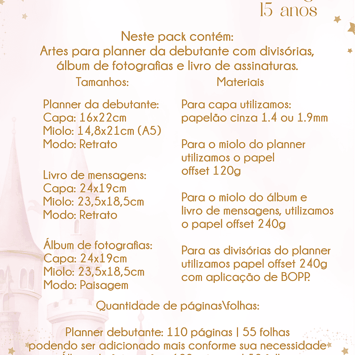 Arquivo Combo 15 anos Debutante Princesa 7