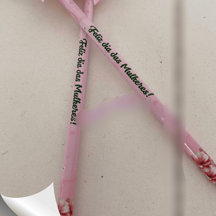 Arquivo Dia da Mulher Adesivo Lápis  1