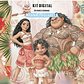 Kit Digital Moana 2 Aquarela  - Thumbnail 1