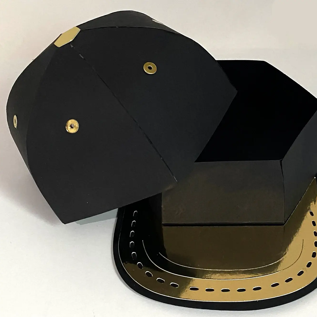 Arquivo de Corte Caixa Boné  1