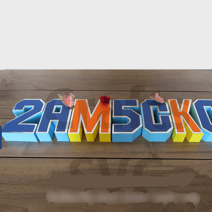 Arquivo de Corte Numeros e Alfabetos  1