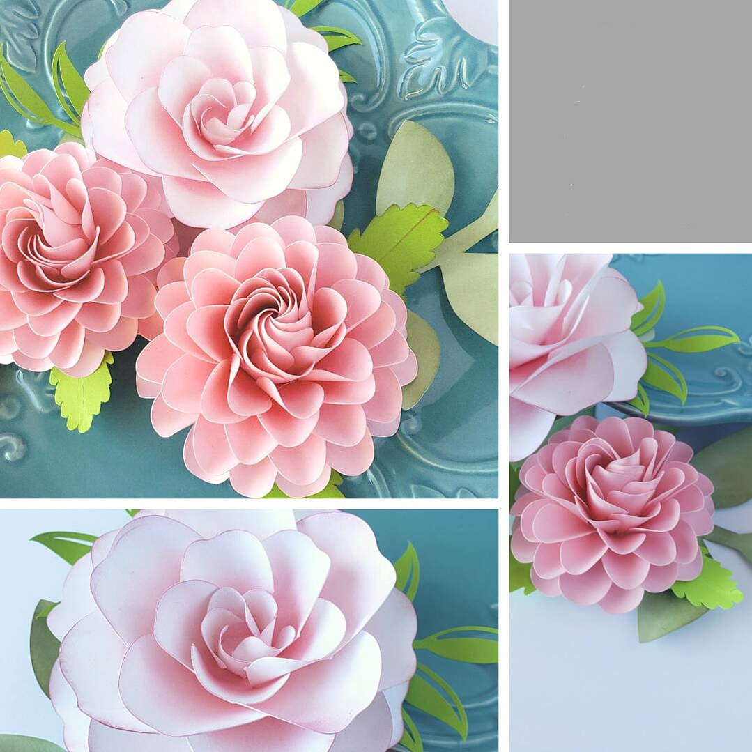 Arquivo de Corte Flores Dálias e Ashley 1