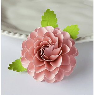 Arquivo de Corte Flor Dahlia 