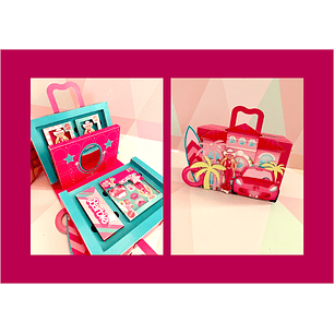 Arquivo de Corte Caixa Maleta 