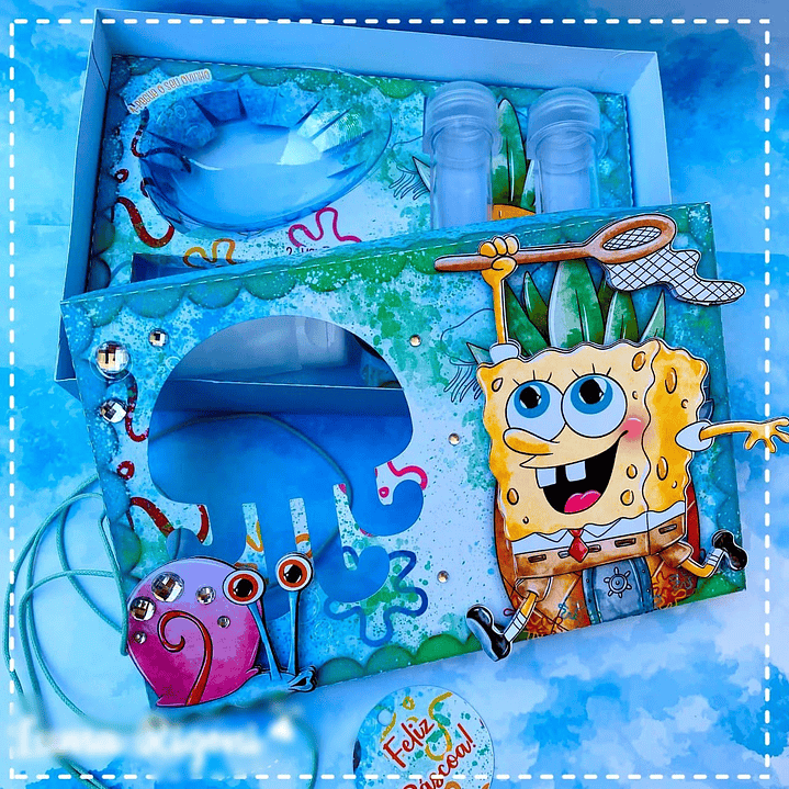 Arquivo Mini Confeiteiro Bob Esponja 1